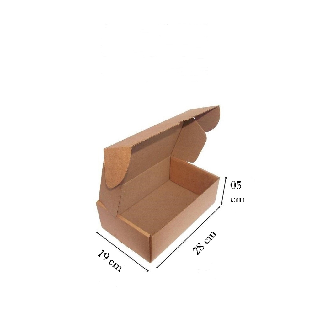 50 Caixas de papelão Auto montável C28XL19XA05 50 Caixas de papelão Auto montável C28XL19XA05 - Oferta na Shopee
