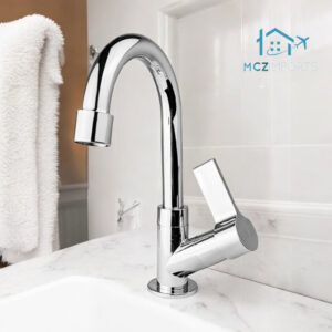 Torneira Pia de Banheiro Lavatório Lavabo Cromada Premium ABS 1/4 de Volta - Oferta na Shopee