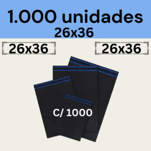 Envelope Segurança 26x36 Embalagem de Envio 1000 Unidades - Oferta na Shopee