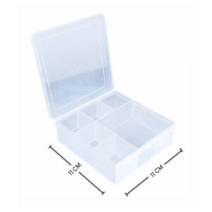 Caixa Organizadora 6 divisórias ( 5 unidades ) - Caixa Guloseimas  Lembrancinha Box fini - Oferta na Shopee