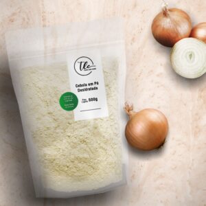 Cebola em Pó 200g ~ 1 Kg Tempero Natural Zero Sódio Sem Glúten TLC Tudo Low Carb - Oferta na Shopee