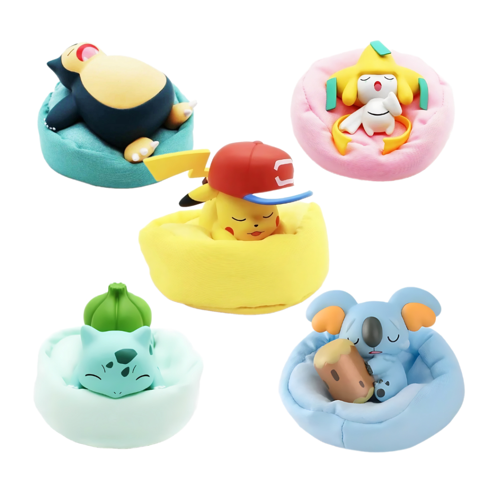 Boneco Pokémon Dormindo Action Figure Edição Sonho Estrelado Decoração Desenho Anime Boneco Pokémon Dormindo Action Figure Edição Sonho Estrelado Decoração Desenho Anime