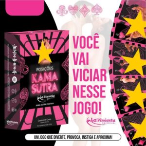 BARALHO POSIÇÕES SEXUAIS KAMASUTRA COM 54 POSIÇÕES ILUSTRADAS - Oferta na Shopee