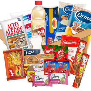Cesta Básica Completa Alimentos E Higiene 22 Itens Doação - Oferta na Shopee