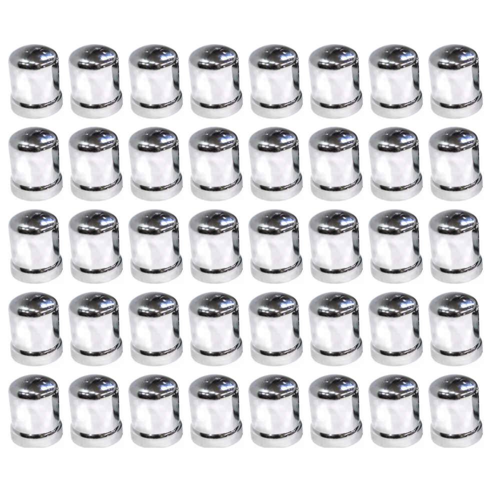 40 Capa De Porca Russa Cromada Roda Caminhao 27mm 32/33mm 40 Capa De Porca Russa Cromada Roda Caminhao 27mm 32/33mm