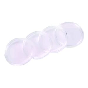 Capsula acrilica para Moedas 16mm ate 40mm - pacote com 10 unidades - Oferta na Shopee