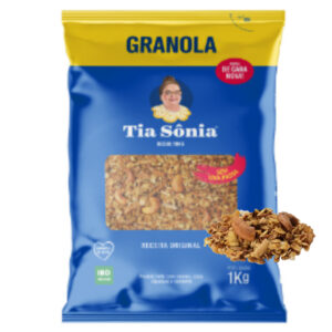 Granola com Castanha Premium Tia Sônia 1Kg Sem Uva-Passa Sem Conservantes - ENVIO IMEDIATO - Oferta na Shopee