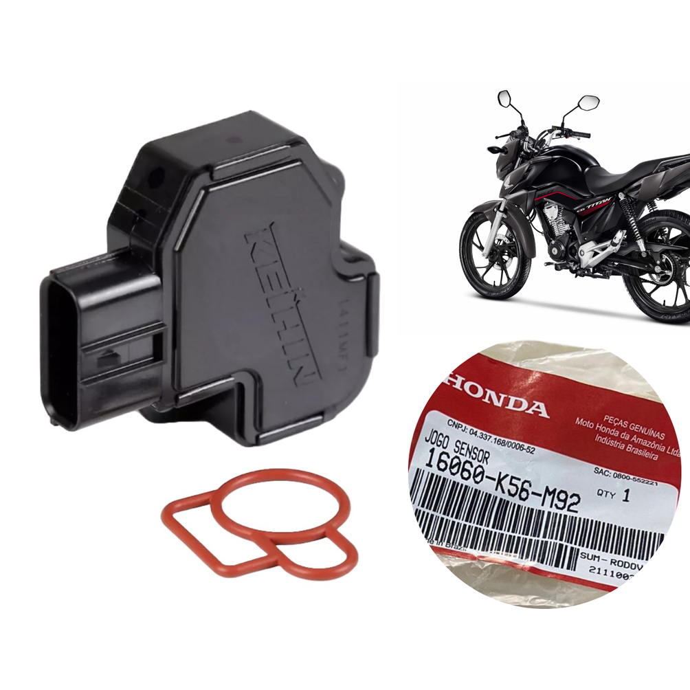 Sensor Map Tbi Tps Cg 160 Titan Fan Biz 125 2016/ Nxr Bros 160 Original Keihin 16060K5-M92 Sensor Map Tbi Tps Cg 160 Titan Fan Biz 125 2016/ Nxr Bros 160 Original Keihin 16060K5-M92 - Oferta na Shopee