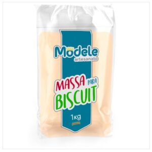 Massa para Biscuit  cor Pêssego -Modele *uso Profissional - Oferta na Shopee