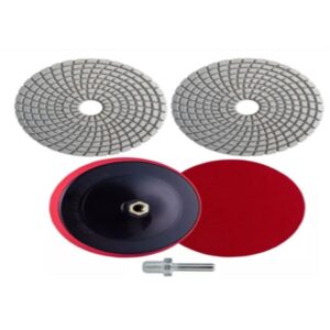 Kit Acabamento em Porcelanato 45 Graus Meia Esquadria 2 Lixas 1 Suporte (ESCOLHA GRÃOS DAS 2 LIXAS) - Oferta na Shopee