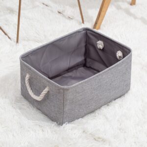 Caixa Cesto Organizador Tecido Lona Resistente 41x32x20cm - Oferta na Shopee