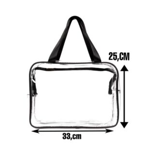 Bolsas Malote cristal transparente 33×25 ótimo tamanho - Oferta na Shopee