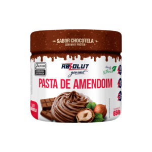 Pasta De Amendoim Gourmet Com Whey Protein Gourmet 650g Absolut Nutrition - Oferta na Shopee