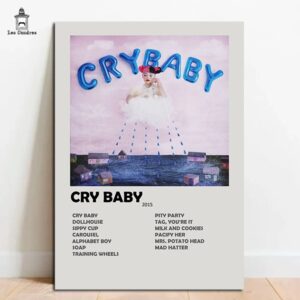 Quadro Placa Decorativa Melanie Martinez Cry Baby em MDF 28x20cm - Oferta na Shopee