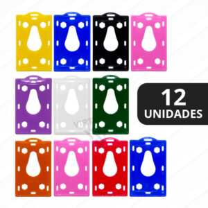 Kit com 12 Porta Bilhete Único - Protetor de Bilhetes de Transporte Resistente - Oferta na Shopee