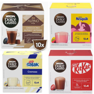Dolce Gusto ALPINO INTENSO KIT KAT NESQUIK GALAK 40 Cápsulas de Café Nescafé® - Oferta na Shopee