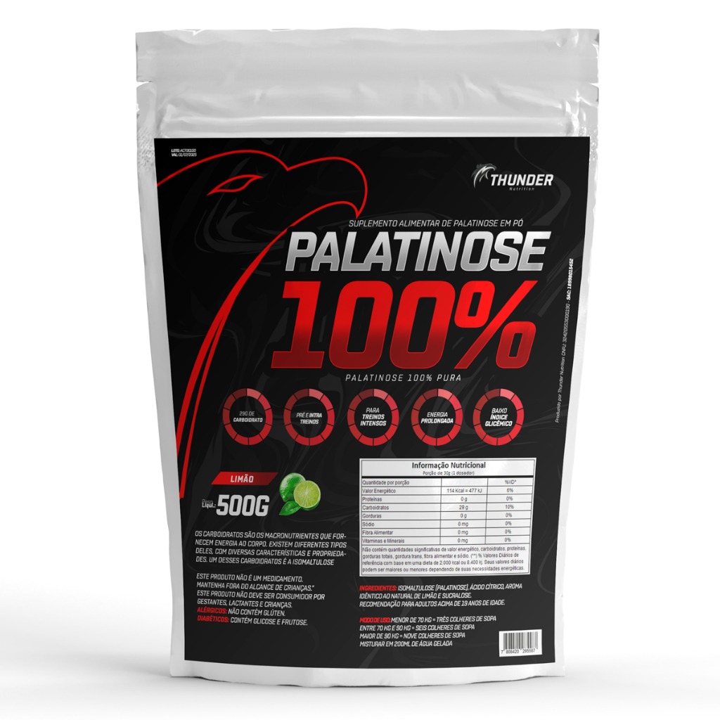 Palatinose Refil 500g Thunder – Isomaltulose Palatinose Refil 500g Thunder – Isomaltulose