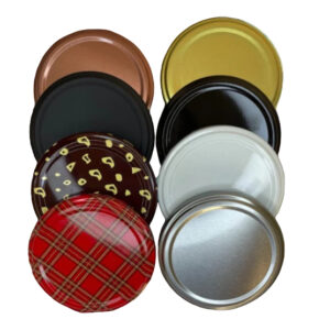 Kit Tampas Metalicas 63mm para Vidro de Conserva. Varias Cores - Oferta na Shopee