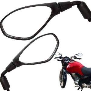 Retrovisor Bmw F800 Rebaixado 90° Graus Haste Curta Honda Fan Titan 150 160 Twister 250 300 Xre 300 - Oferta na Shopee