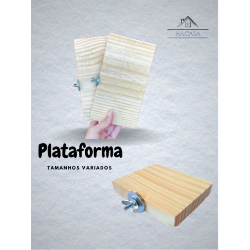 2 unidades Plataforma de descanso para pássaro 2 unidades Plataforma de descanso para pássaro - Oferta na Shopee