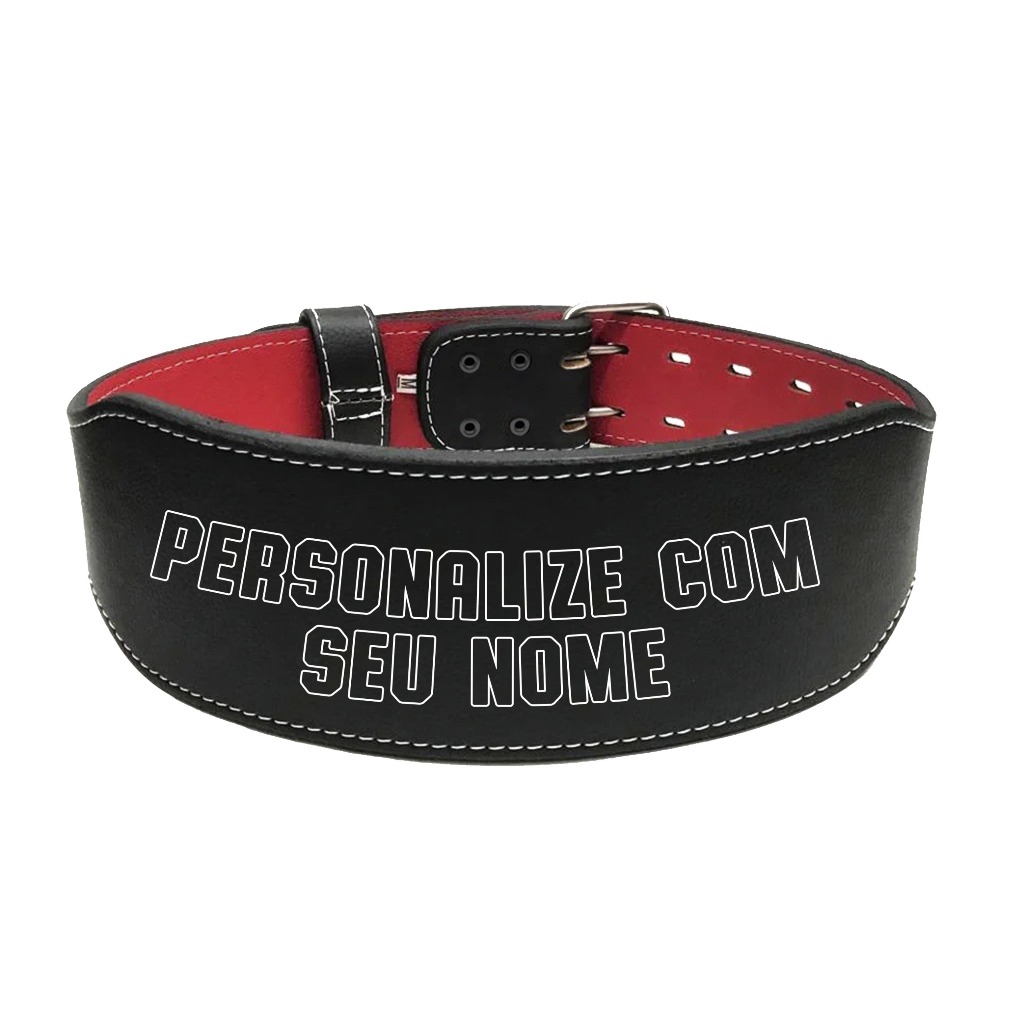 Cinturão De Couro Personalizado - Exercícios Com Peso Cinturão De Couro Personalizado - Exercícios Com Peso - Oferta na Shopee