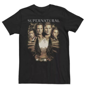 Camiseta Supernatural Adulto/Infantil Lançamento Unissex Em Algodao - Oferta na Shopee