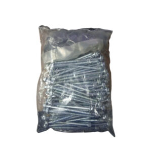 100 Parafuso Telheiro Ferro Zincado 5/16 110mm Telha - Oferta na Shopee
