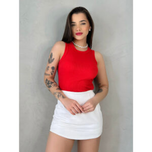Blusa Regata Feminina Confortável Dia a Dia Estilosa Blogueira - Oferta na Shopee