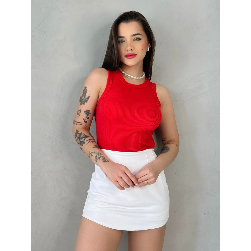 Blusa Regata Feminina Confortável Dia a Dia Estilosa Blogueira Blusa Regata Feminina Confortável Dia a Dia Estilosa Blogueira - Oferta na Shopee