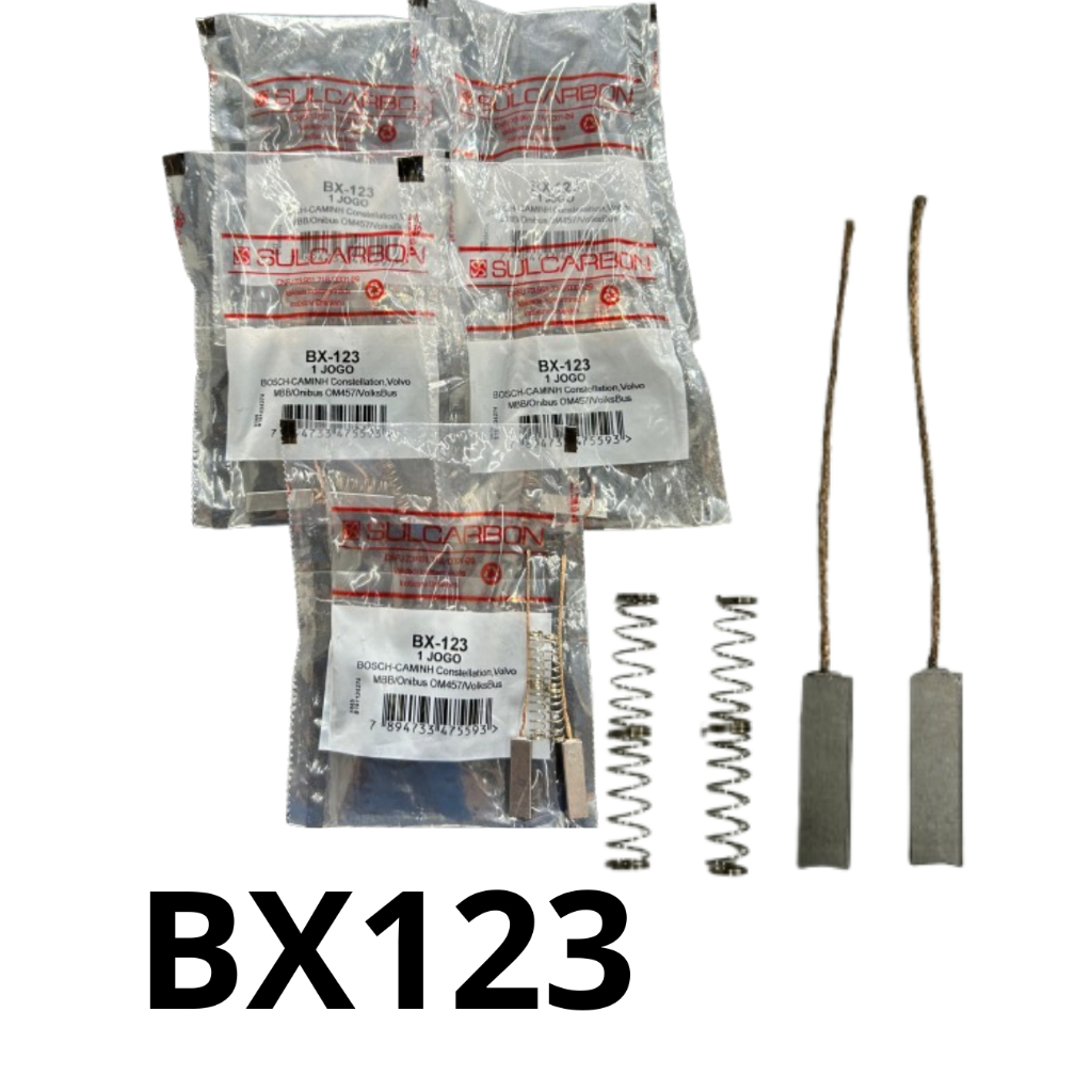5 Pares Escova Do Regulador Do Alternador Bosch BX123 12V/24V Oficina Eletricista Automotivo 5 Pares Escova Do Regulador Do Alternador Bosch BX123 12V/24V Oficina Eletricista Automotivo