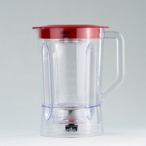 Copo De Liquidificador Compatível Mondial  Inox L1000 /  L-1100w / L- 1200w Vermelha - Oferta na Shopee