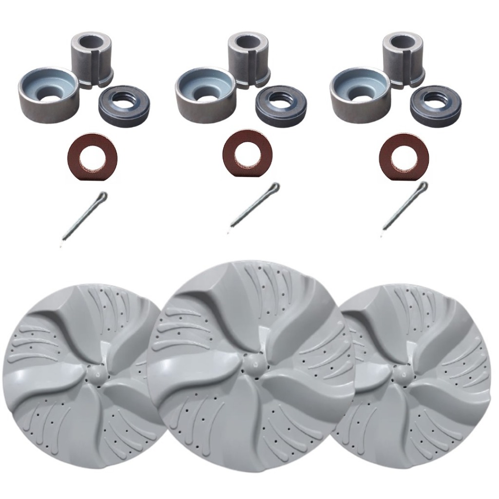 Agitador Batedor Tanquinho Colormaq Lcb Lcs 8 a 12 Kg C/ Buchas – 3 Peças Agitador Batedor Tanquinho Colormaq Lcb Lcs 8 a 12 Kg C/ Buchas – 3 Peças
