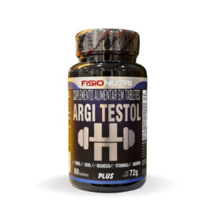 Suplemento em Tabletes Zinco Vitaminas Arginina Magnésio Argi Testol H Plus 60 Tabletes FisioNutri - Oferta na Shopee