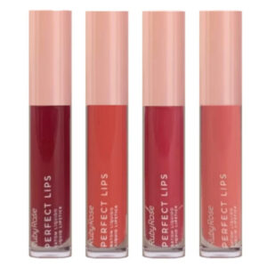KIT C/4 COR Batom Líquido Perfect Lips Ruby Rose HB-L6200 - Oferta na Shopee