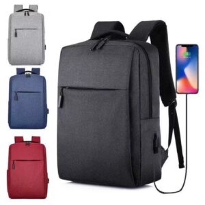 Mochila Masculina Escolar Para Notebook 15.6 Impermeável Com USB - Oferta na Shopee