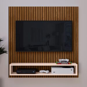 Painel TV Rack Suspenso Sala Home Decoração Sala Quarto nicho Varias Cores Painel TV Aparador TV - Oferta na Shopee