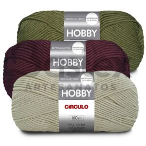 Fio Lã Hobby Círculo 100g - Oferta na Shopee