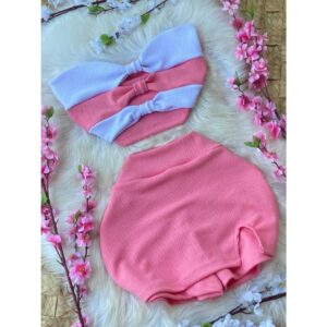 Conjunto Três Nós. Tomara Que Caia - Rosa (34 a 48) Sucesso de vendas!!! - Oferta na Shopee