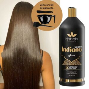 Selagem Térmica Profissional Orgânica Sem Formol Passo Único Gloss 1 Litro Nobelly Profissional - Oferta na Shopee