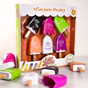 Conjunto de Picolés Brinquedo Infantil Little Home Faz de Conta e Imaginação - Oferta na Shopee