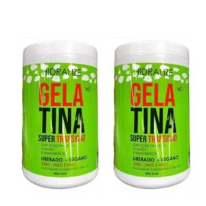 Kit 2 Gelatina Capilar Super Transição De Cachos 1kg - Oferta na Shopee