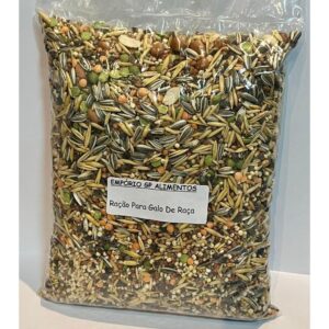 Ração Para Galo De Raça Combatente  1kg - Oferta na Shopee