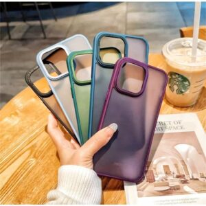 Capa CAPINHA Space iPHONE 16E/17E XR 11 12 13 14Pro Max Acrilica Colorida com detalhe metalizado - Oferta na Shopee