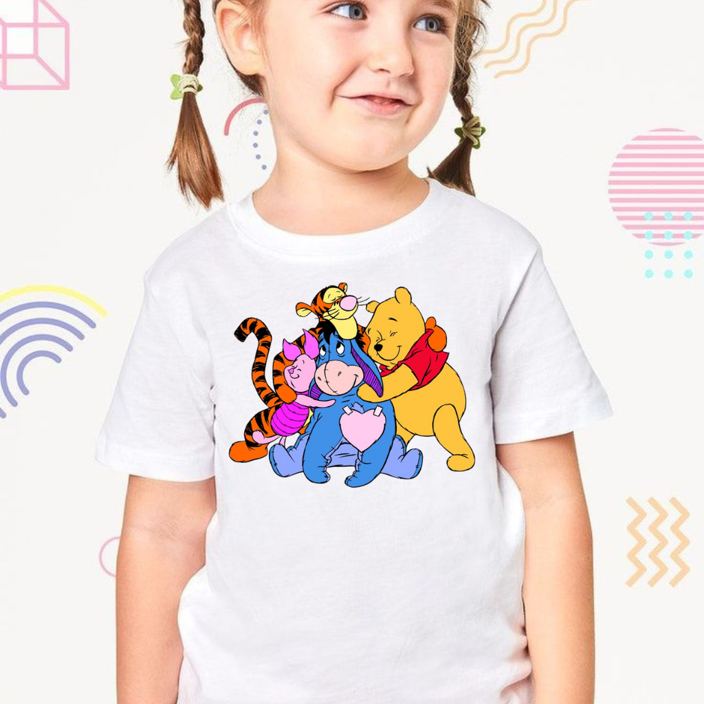 CAMISETA CAMISA BLUSA TSHIRT URSINHO POOH E AMIGOS DESENHO ANIMADO ANTIGO MODA INFANTIL E JUVENIL CAMISETA CAMISA BLUSA TSHIRT URSINHO POOH E AMIGOS DESENHO ANIMADO ANTIGO MODA INFANTIL E JUVENIL - Oferta na Shopee