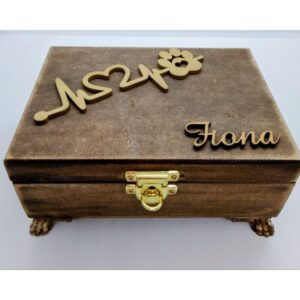 Urna Pet cinzas  animais  cremação  cão  gato - Oferta na Shopee