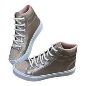 Botinha Feminina com brilho Casual Leve e Confortel Em Promoção - Oferta na Shopee