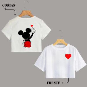 Camiseta Feminina Cropped Básica Algodão De Qualidade Exclusivo Tendência Blogueira Moda - Oferta na Shopee