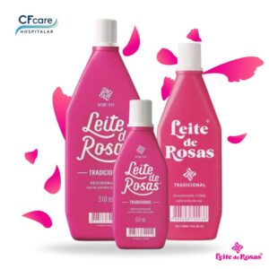 Leite De Rosas Desodorante Líquido Tradicional Antitranspirante - Oferta na Shopee