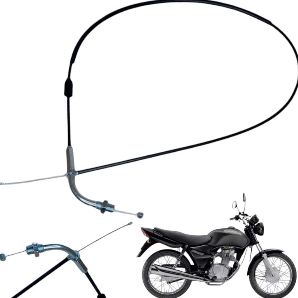 Cabo de Acelerador Cg Titan 125 Ks Es 2002 Até 2008 Cabo de Acelerador Cg Titan 125 Ks Es 2002 Até 2008 - Oferta na Shopee