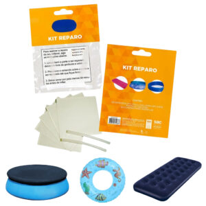 Kit Reparo Piscina Bóias Adesivo Prático Multiuso - Oferta na Shopee